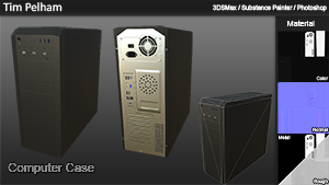 Computer Case 3D Model